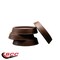 Service Caster Non-Slip Furniture Pads, Rubber Coasters, Caster Cups Set of 4 Brown, 4PK SCC-RUBBERCUP-134-ROUND-BROWN - alternate 5